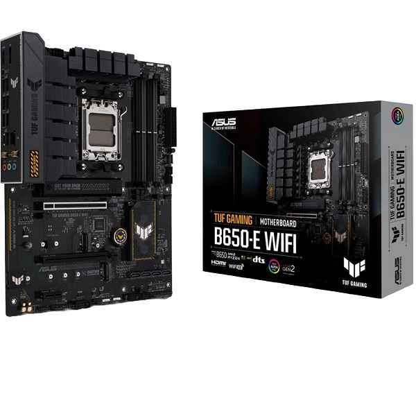 ASUS TUF Gaming B650-E WiFi ATX Motherboard for AMD AM5 CPUs